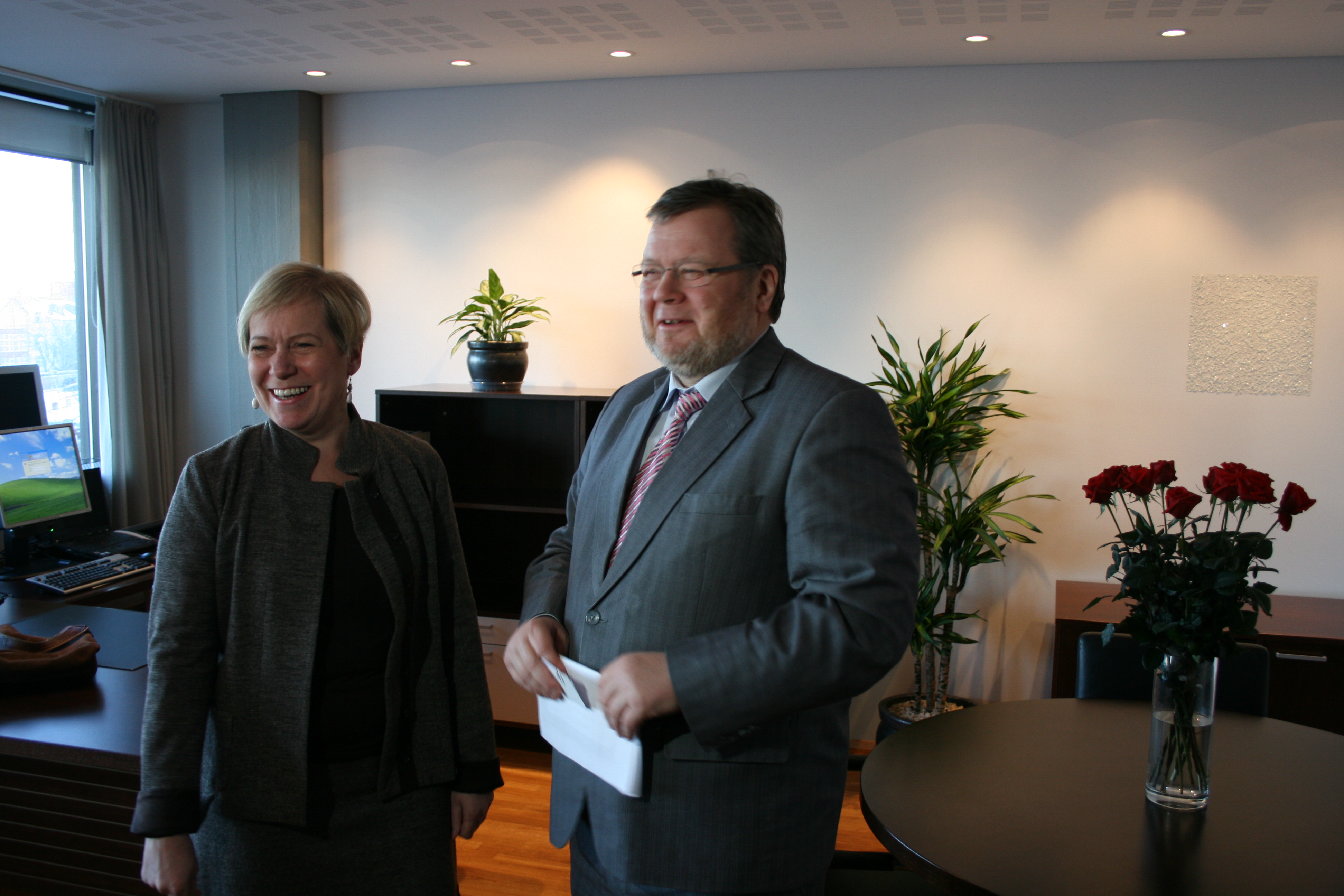 Ingibjörg Sólrún Gísladóttir og Össur Skarphéðsson